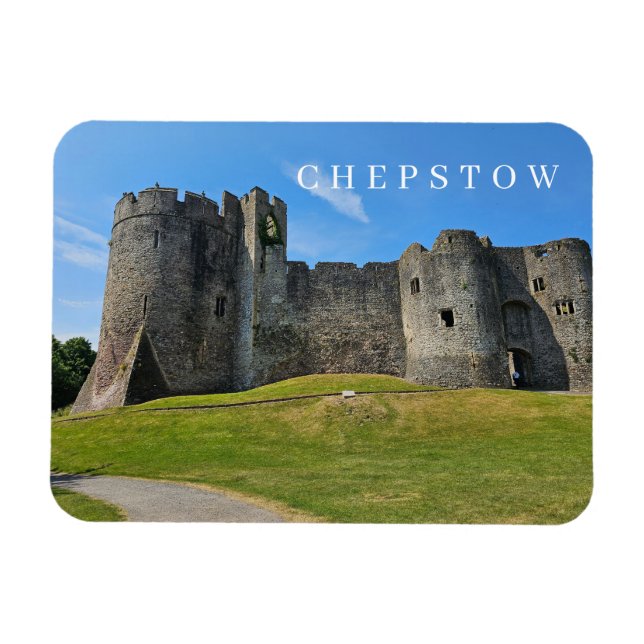 Burg Chepstow Kühlschrankmagnet Magnet (Horizontal)