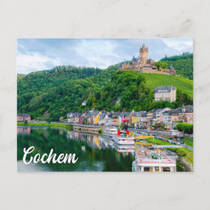 Burg Cochem, Deutschland Postkarte