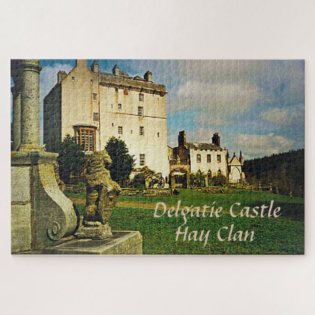 Burg Delgatie - Hay Clan Jigsaw Puzzle (Horizontal)