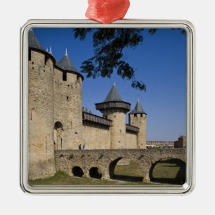 Burg der Grafen, Carcassonne, Aude, Languedoc, Ornament Aus Metall