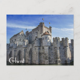 Burg der Grafen in Gent Postkarte