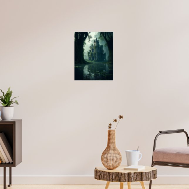 Burg des Verbotenen Sumpfes Poster (Wohnzimmer 3)