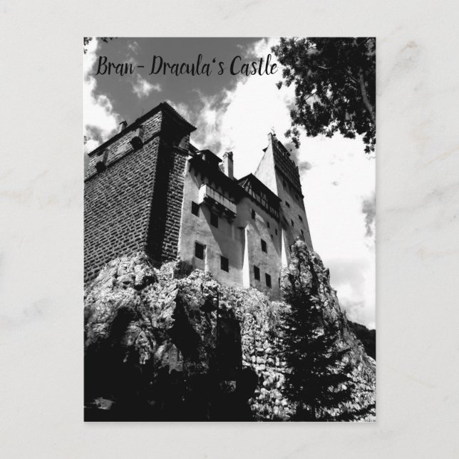 Burg Dracula Bran Rumänien Postkarte (Vorderseite)