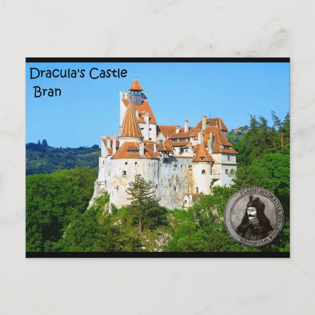 Burg Dracula, Bran, Transylvannia Postkarte (Vorderseite)