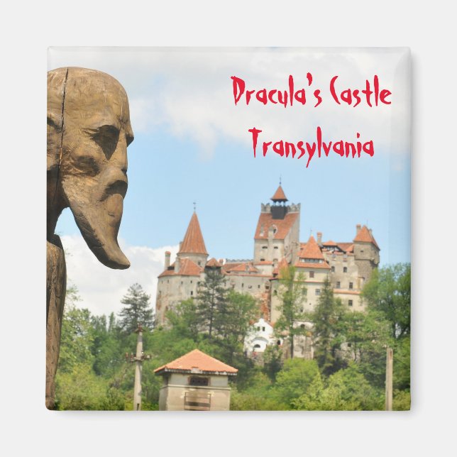 Burg Dracula in Bran, Brasov, Siebenbürgen Magnet (Vorne)