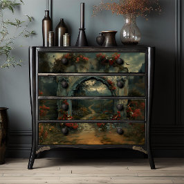 Burg Dracula Seidenpapier