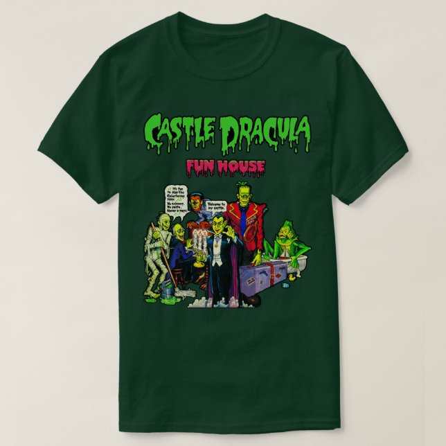 Burg Dracula T-Shirt (Design vorne)
