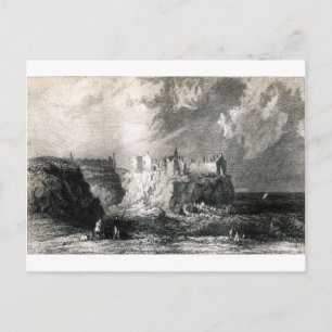 Burg Dunluce Postkarte