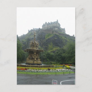 Burg Edinburgh Postkarte