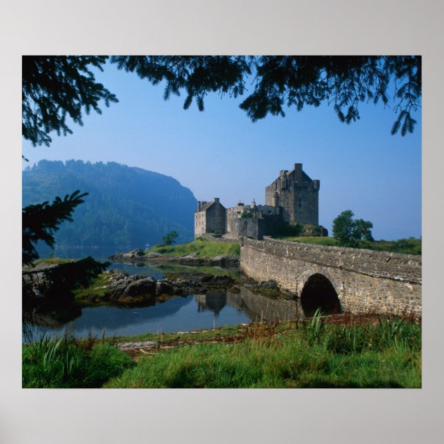 Burg Eilean Donan, Highlands, Schottland 2 Poster (Vorne)