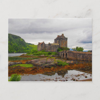 Burg Eilean Donan Postcard Postkarte