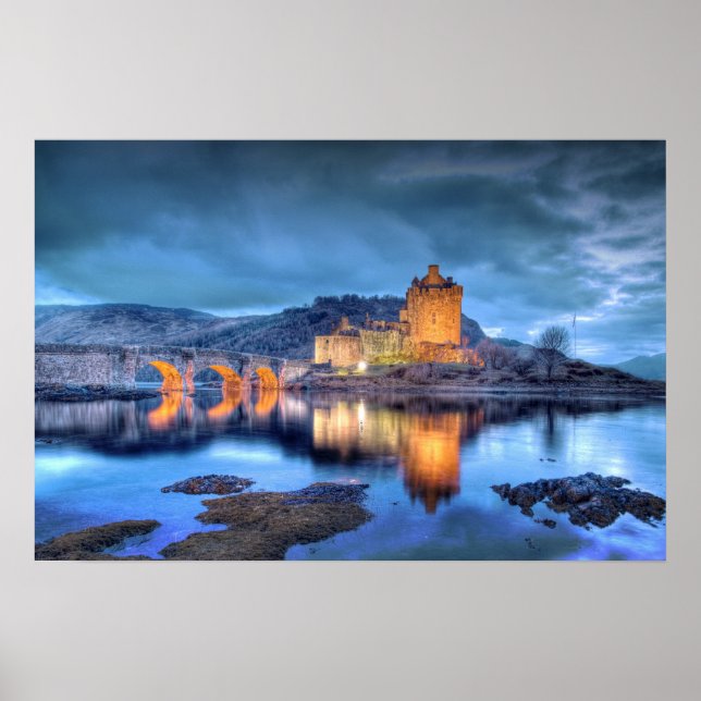 Burg Eilean Donan Poster (Vorne)
