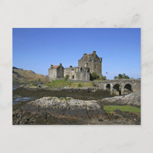 Burg Eilean Donan, Schottland. Das berühmte Eilean Postkarte