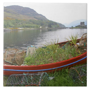 Burg Eilean Donan, Schottland. Die berühmte Eilean Fliese