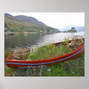 Burg Eilean Donan, Schottland. Die berühmte Eilean Poster
