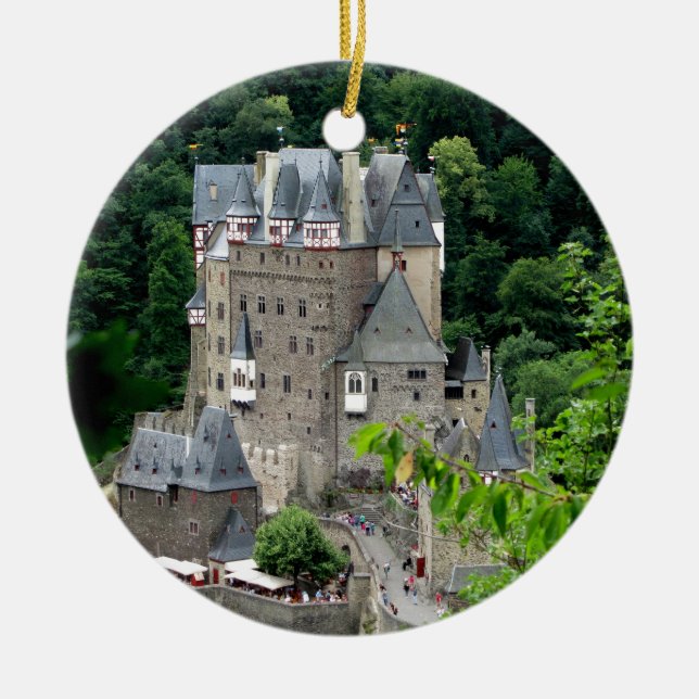 Burg Eltz, Deutschland Keramik Ornament (Vorne)