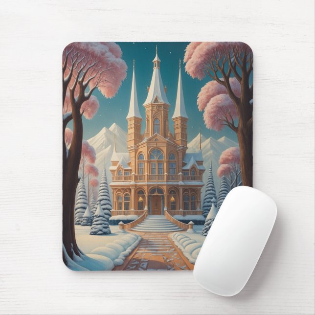 Burg Flüsterträume Mousepad (Mit Mouse)
