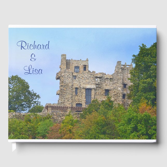 Burg Gillette Gästebuch (Vorderseite)