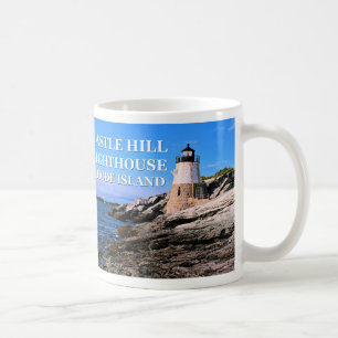 Burg Hill Leuchtturm, Rhode Island Kaffeetasse