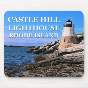 Burg Hill Leuchtturm, Rhode Island Mousepad