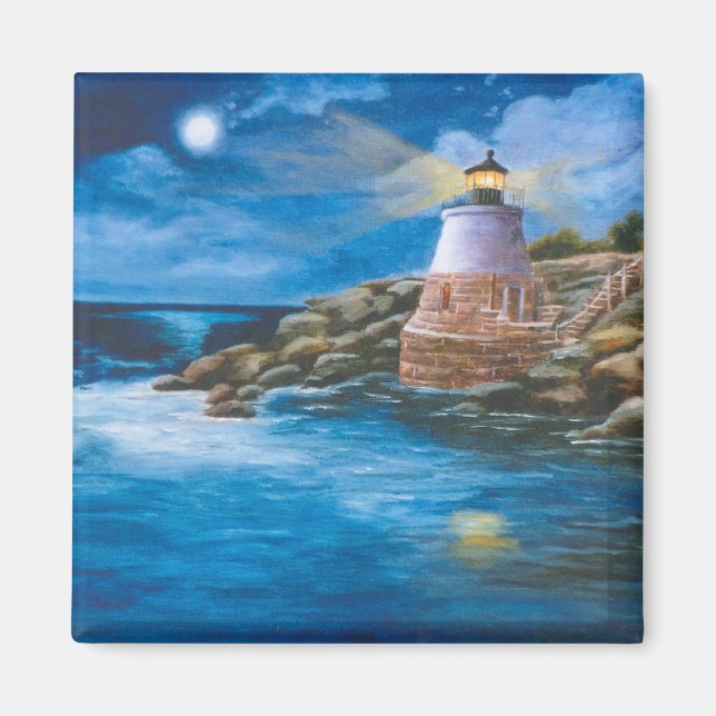 Burg Hill Lighthouse Magnet (Vorne)