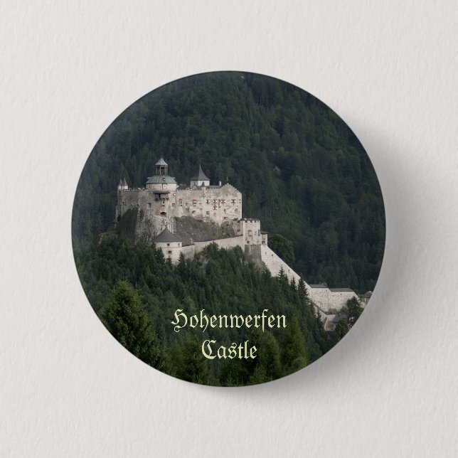 Burg Hohenwerfen Button (Vorderseite)