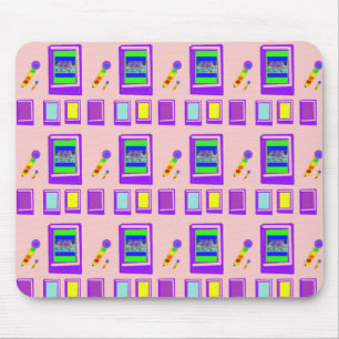 Burg im Weltraum Mousepad