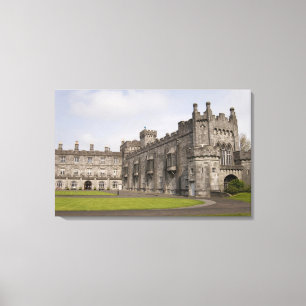 Burg Kilkenny, Grafschaft Kilkenny, Irland. Leinwanddruck