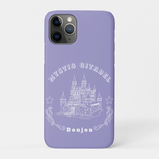 Burg - Klassisches Design Case-Mate iPhone Hülle (Rückseite)