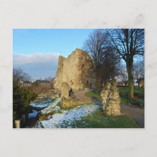 Burg Knaresborough Postkarte
