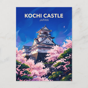 Burg Kochi Japan Postkarte