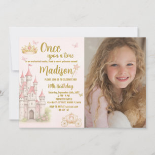 Burg & Kronprinzessin Einladung zum Geburtstag