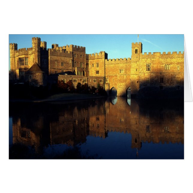 Burg Leeds, 12. Jahrhundert, Hochburg Norman und (Vorderseite (Horizontal))