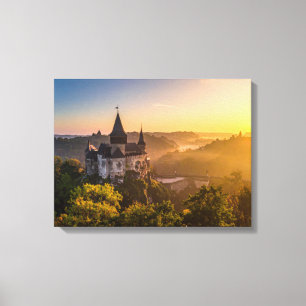 Burg Leinwanddruck