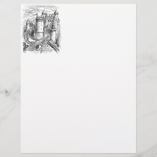 Burg Letterhead (Vorderseite)