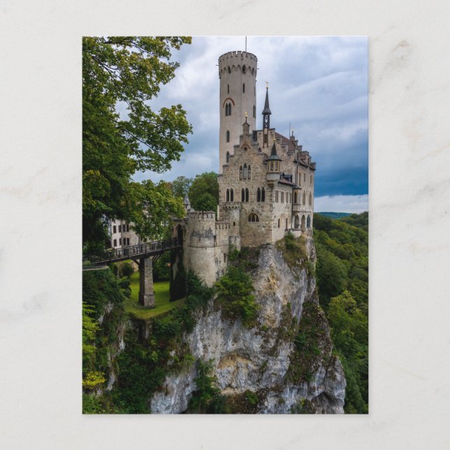 Burg Lichtenstein - Baden-Württemberg - Deutschlan Postkarte (Vorderseite)