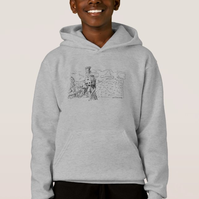 Burg Lichtenstein Hoodie (Vorderseite)