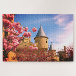 Burg mit Blume