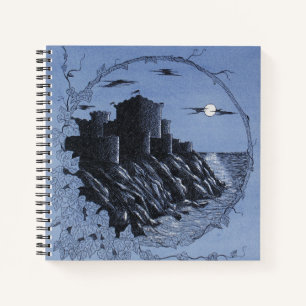 Burg Mittelalter Notizbuch