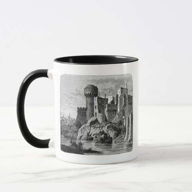 Burg Mittelalter Tasse (Links)