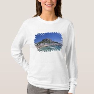 Burg Mount Orgueil und Hafen, Gorey, Jersey T-Shirt