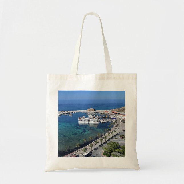 Burg Paphos und Aussicht auf den Hafen Tragetasche (Vorne)