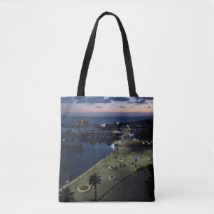 Burg Paphos und Hafen nachts, Zypern Tasche