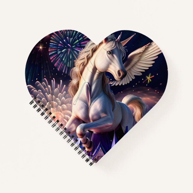 Burg Pegasus Notizbuch (Vorderseite)