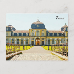 Burg Poppelsdorf in Bonn Postkarte