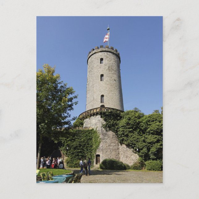 Burg Postkarte (Vorderseite)