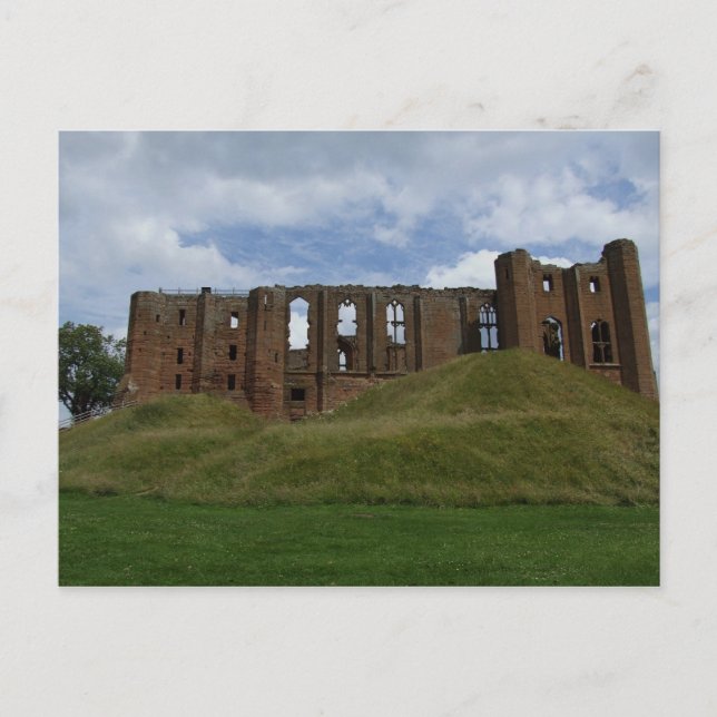 Burg Postkarte (Vorderseite)