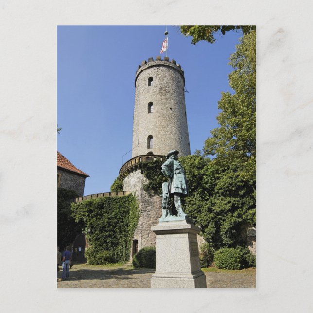 Burg Postkarte (Vorderseite)