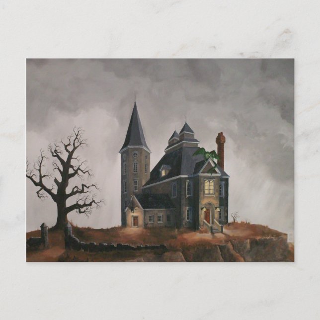 Burg Postkarte (Vorderseite)