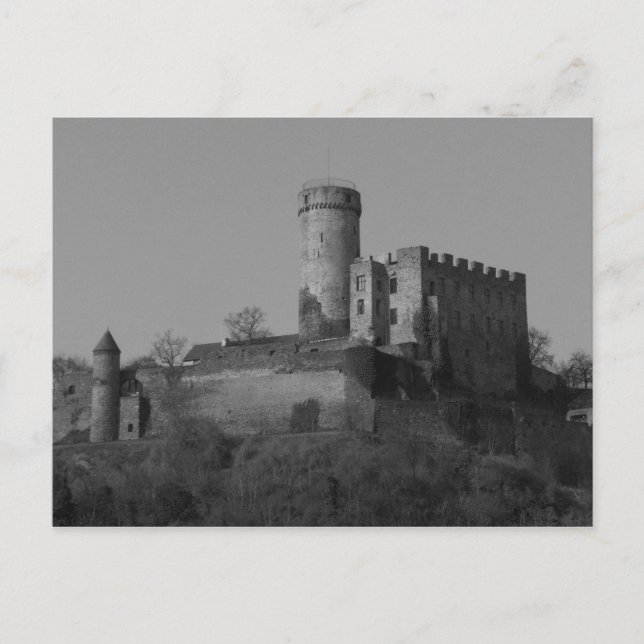 Burg Pyrmont Postkarte (Vorderseite)